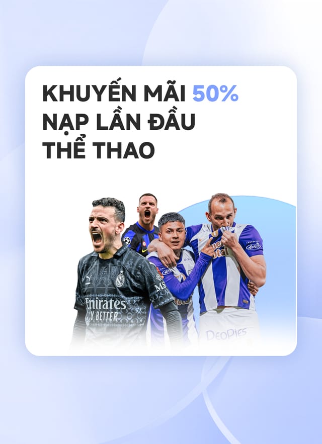 Khuyến mãi nạp đầu thể thao